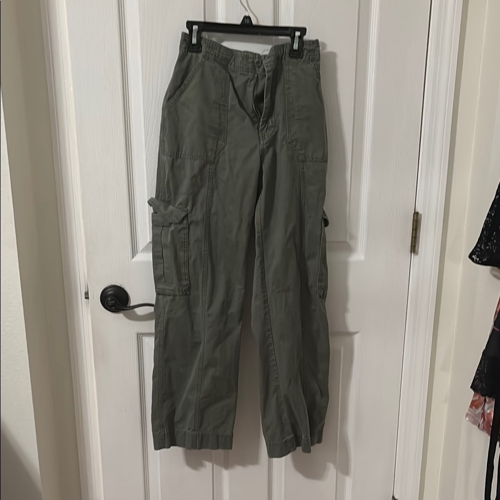 Olive Cargo Pants